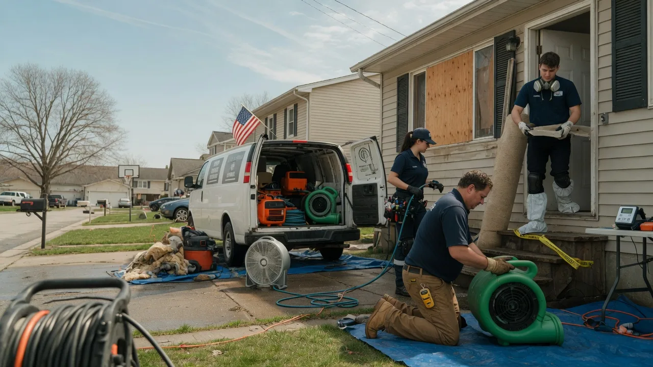 Water Damage Restoration in California, MD near me
